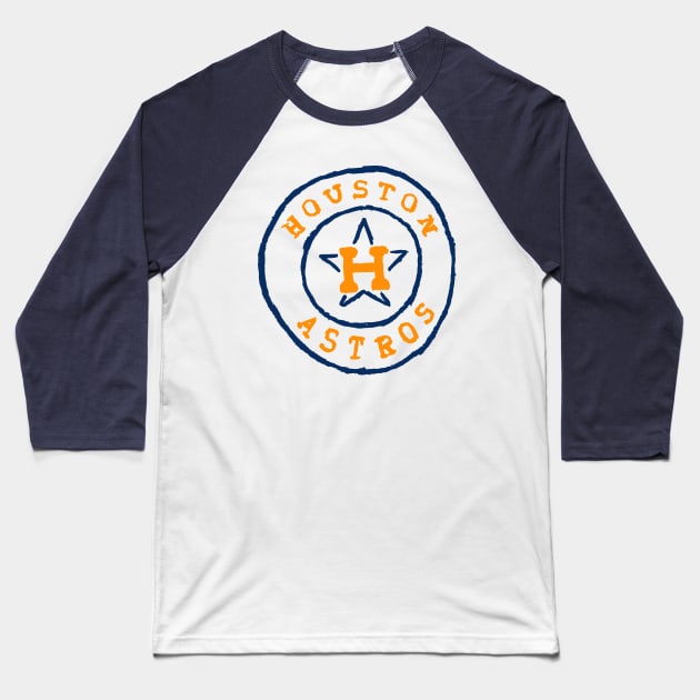 Houston Astroooos 02 Baseball T-Shirt by Very Simple Graph